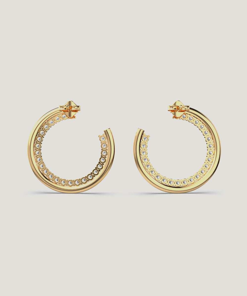 Hoop Huggies Earrings