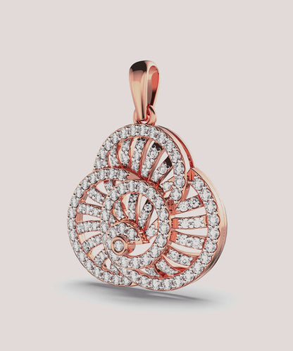 Diamond-Studded Pendant