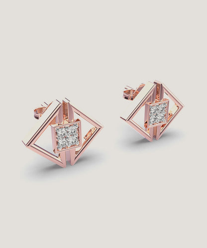 Triangle Stud Earrings