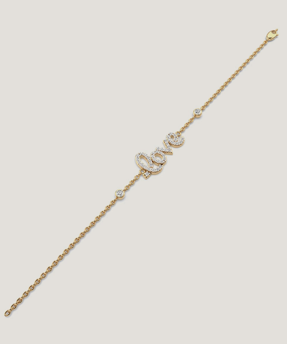Women's Love Chain Bracelet