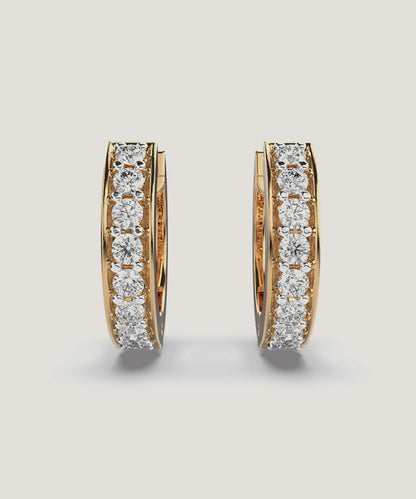 Unisex Casual Hoop Earrings