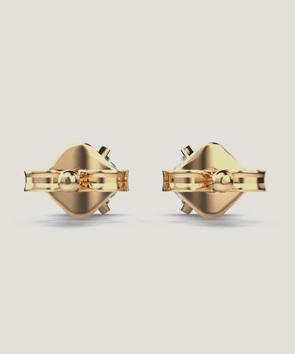 Single Stone Stud Earrings