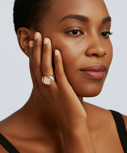 Classic Timeless Unisex Band Gold Ring