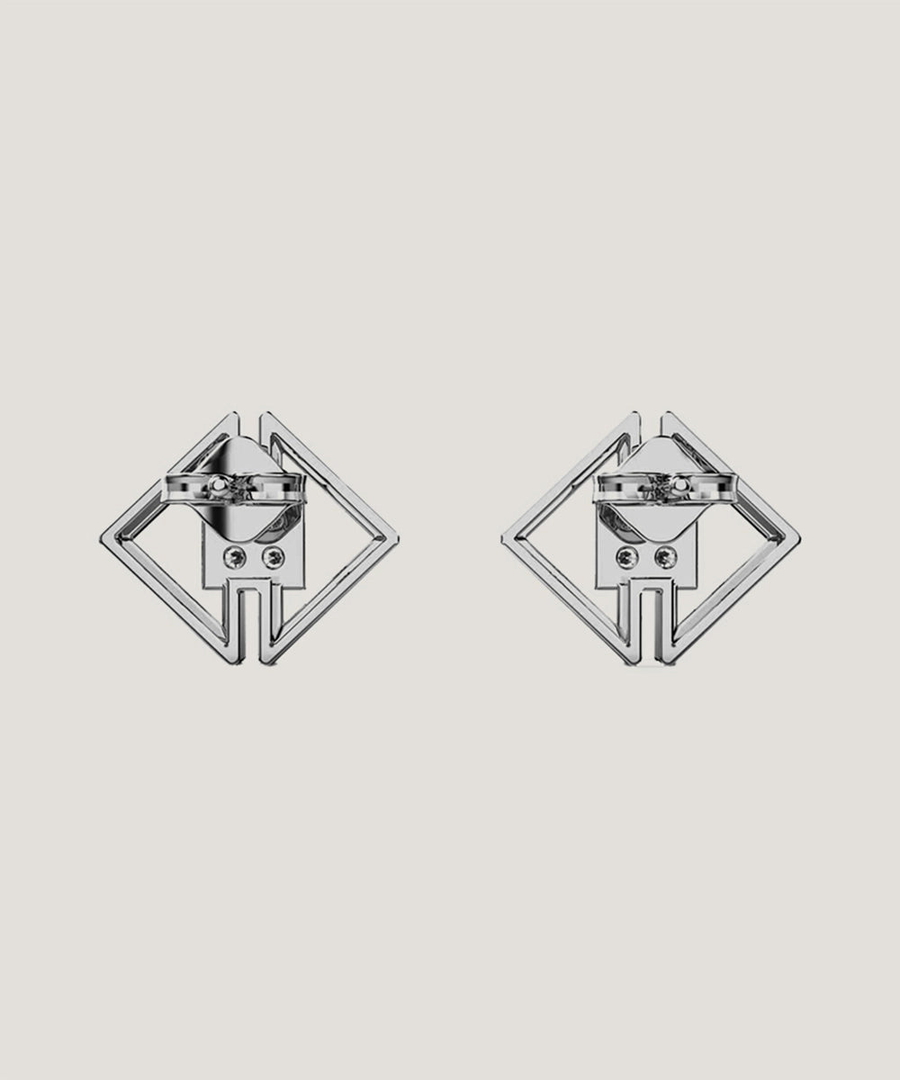 Triangle Stud Earrings