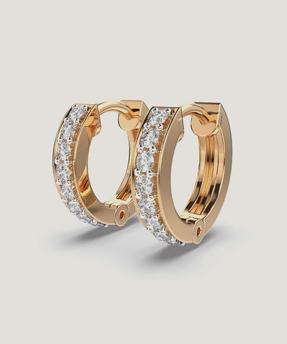 Unisex Casual Hoop Earrings