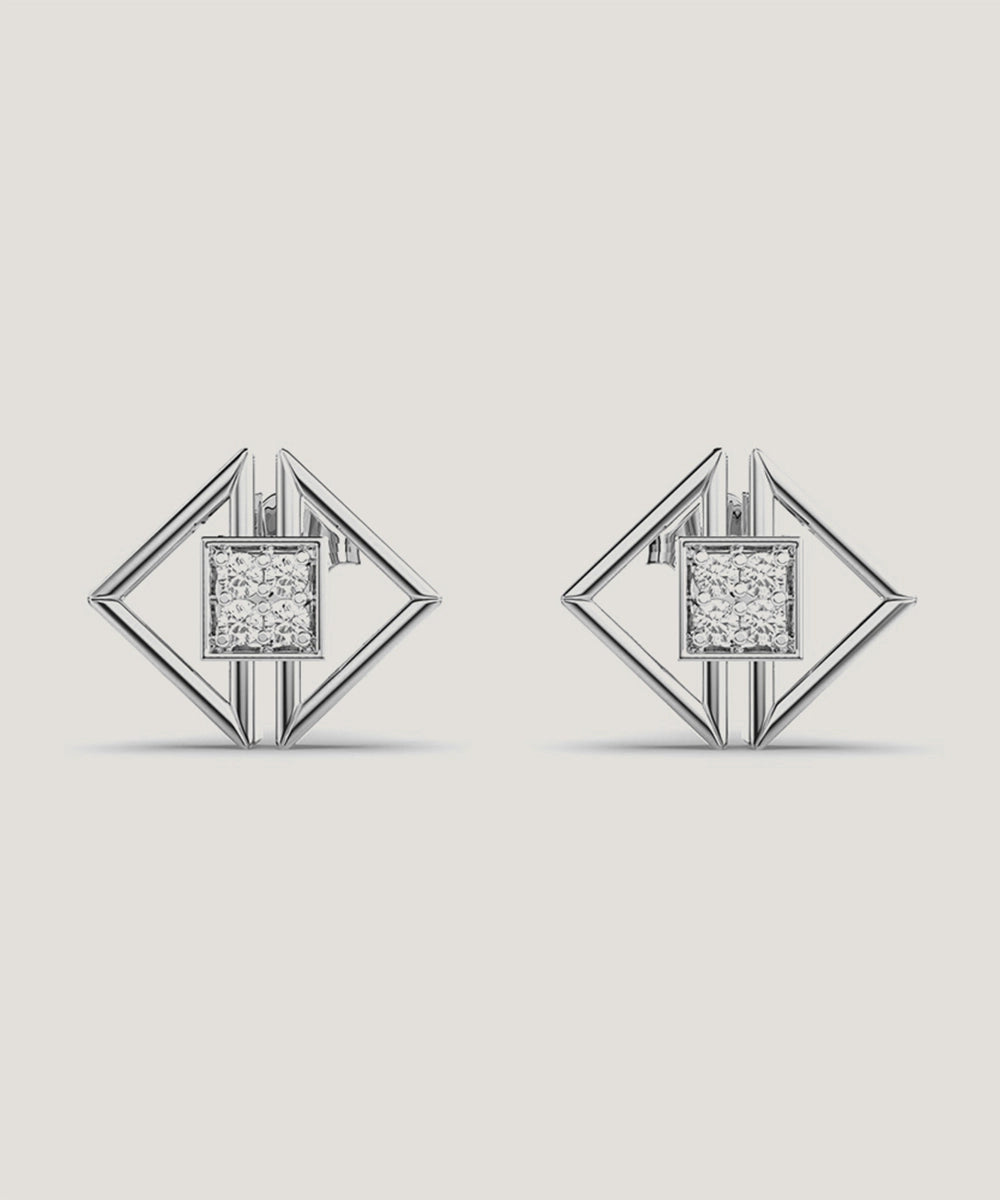 Triangle Stud Earrings