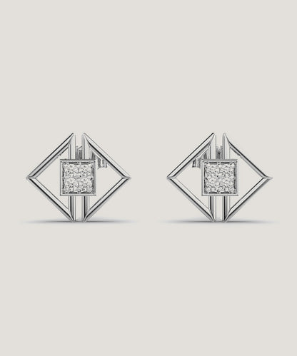 Triangle Stud Earrings