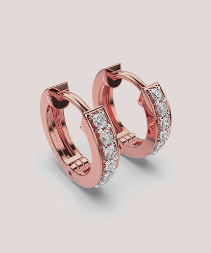 Unisex Casual Hoop Earrings