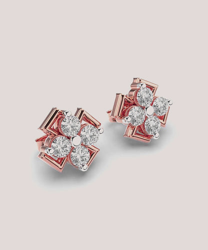 Solitaire Earrings For Women