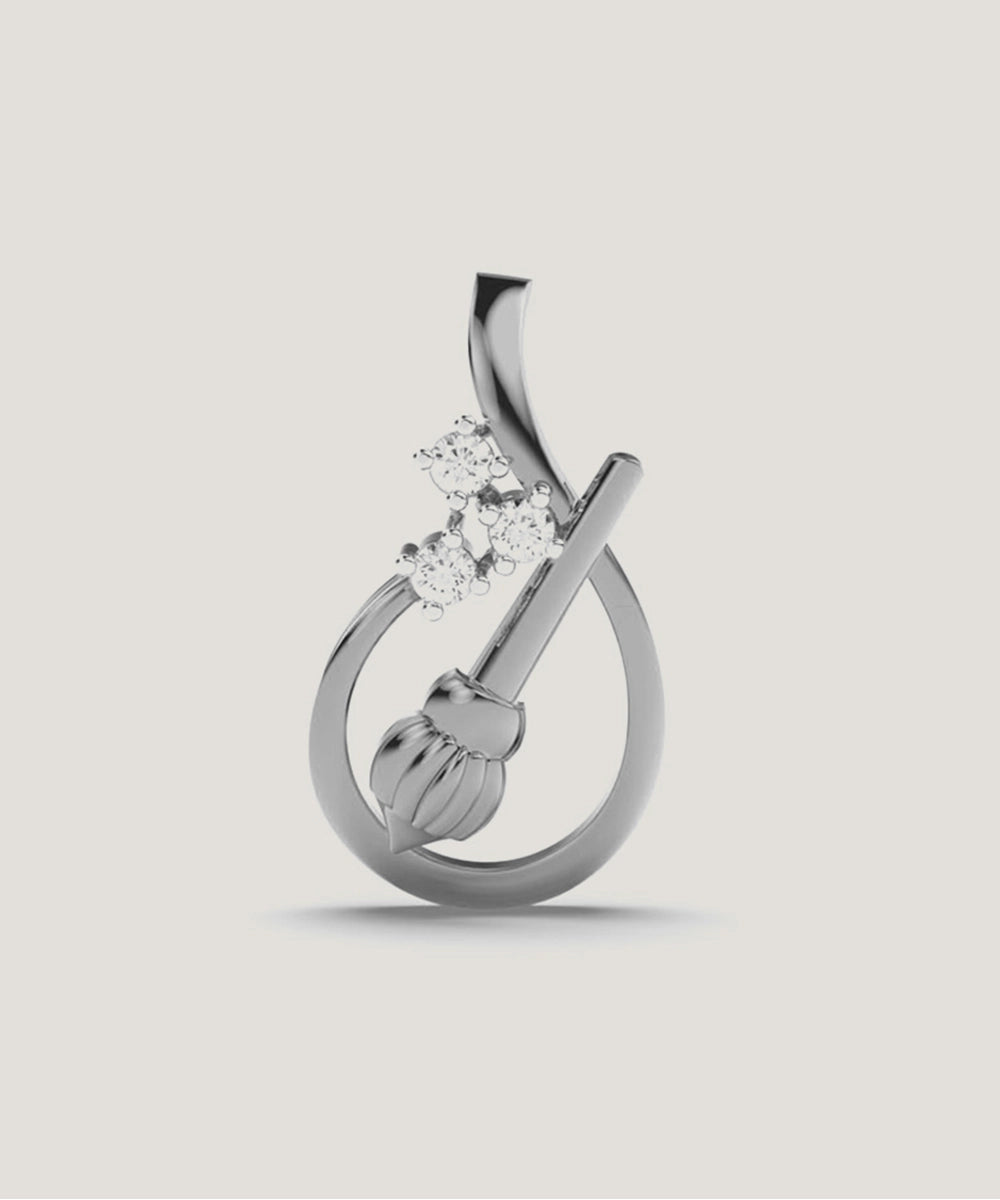 Diamond & Pearl Pendant