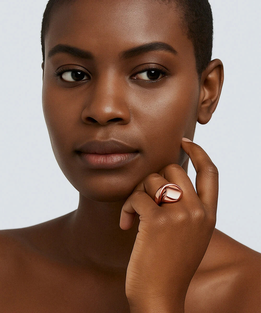 Classic Timeless Unisex Band Gold Ring