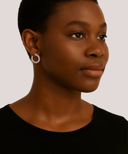 Hoop Huggies Earrings