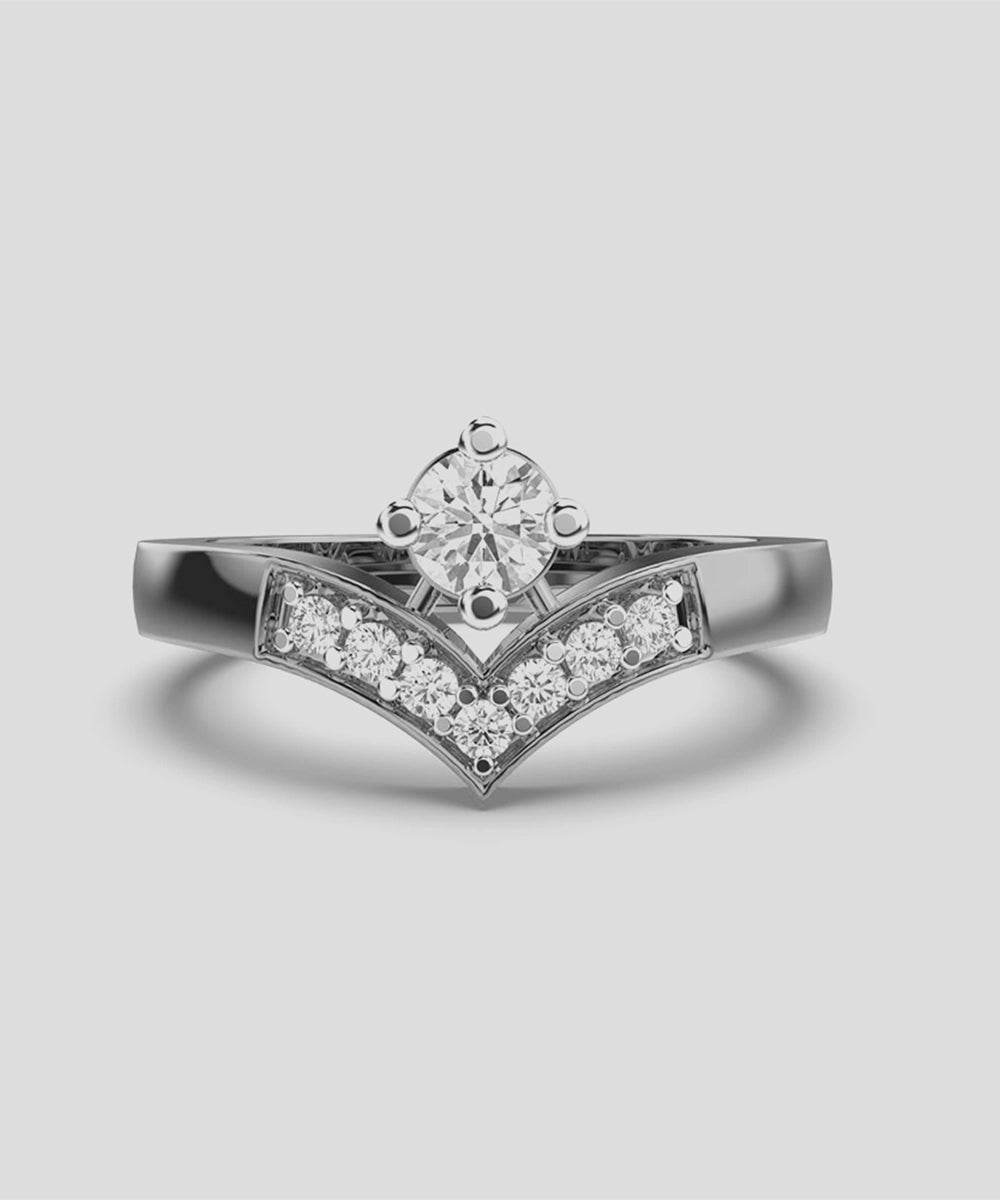 V-Shaped Rings