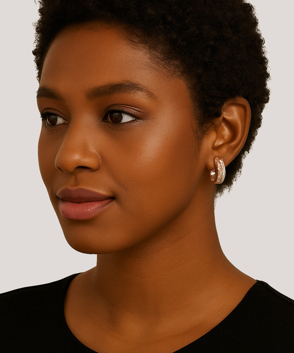 Women's Gold Hoop Earring
