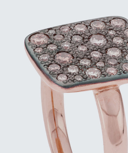 Rose Gold Diamond Ring