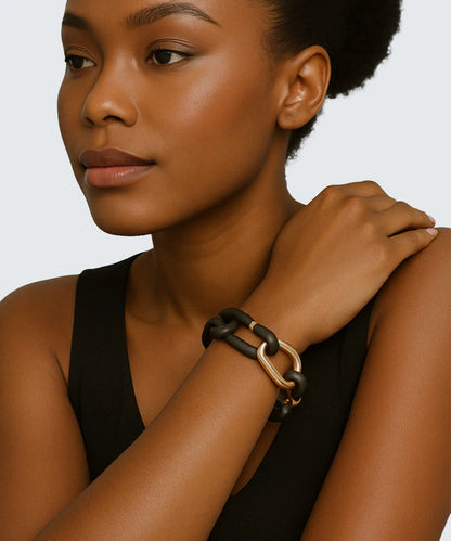 Classic Polished Finish Chain Bracelet