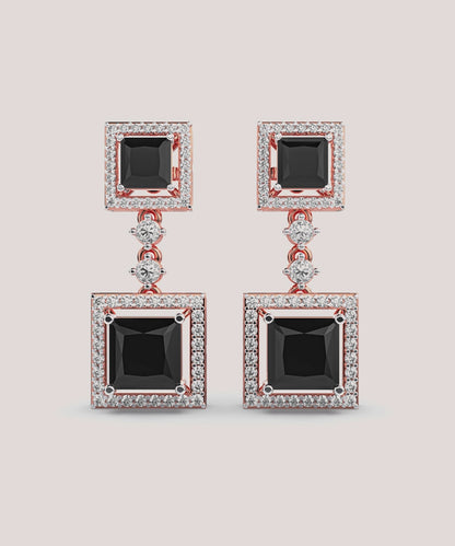 Stone Drop Earrings