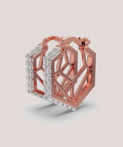 Sterling Huggie Earring