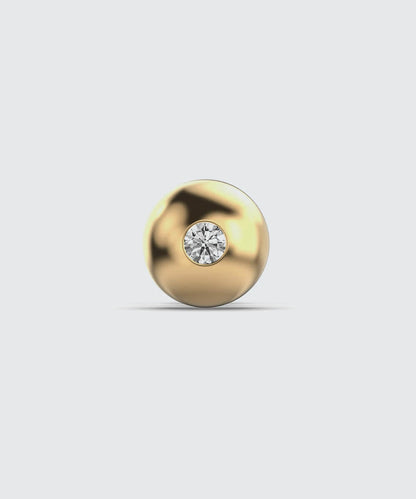 22K Gold Fancy Earrings For Men