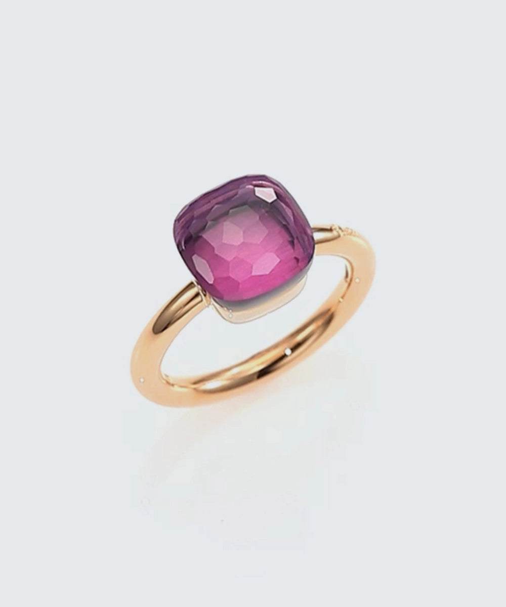 Gemstone Engagement Ring