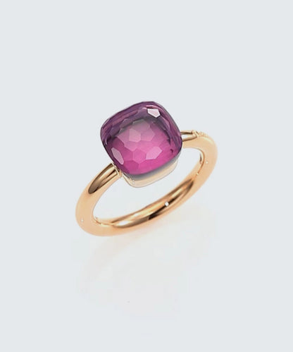 Gemstone Engagement Ring
