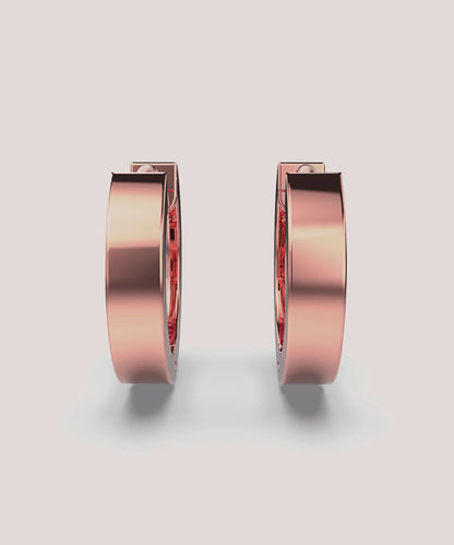 Unisex Casual Hoop Earrings