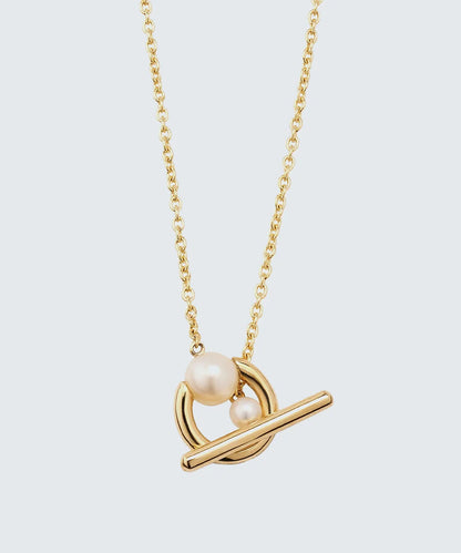 Pearl Pendant Link Chain