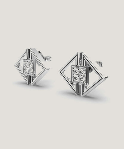 Triangle Stud Earrings