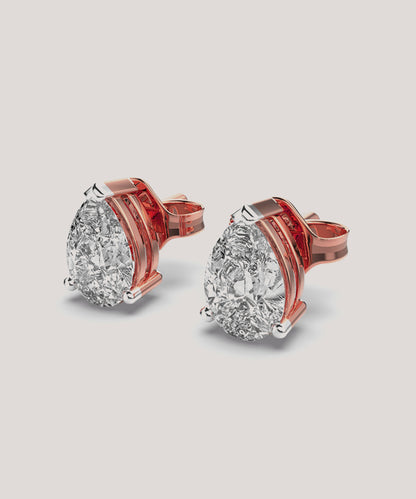 Moissanite Diamond Earring