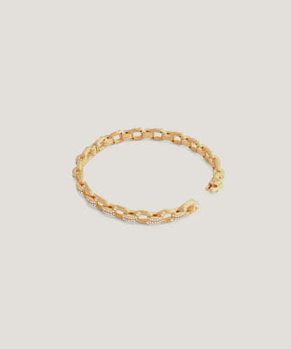 Sparkling Link Chain Bracelets