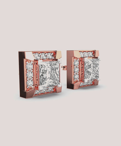 Metal Brass Cufflink For Men