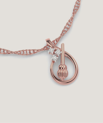 Diamond & Pearl Pendant
