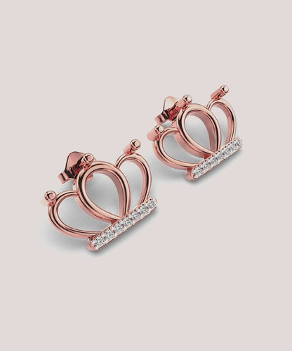 Rounded Crown Earrings