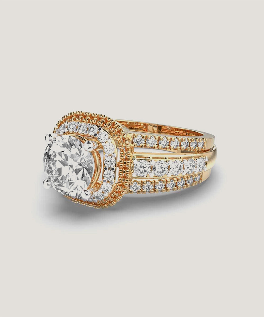 Classic Shimmering Ring