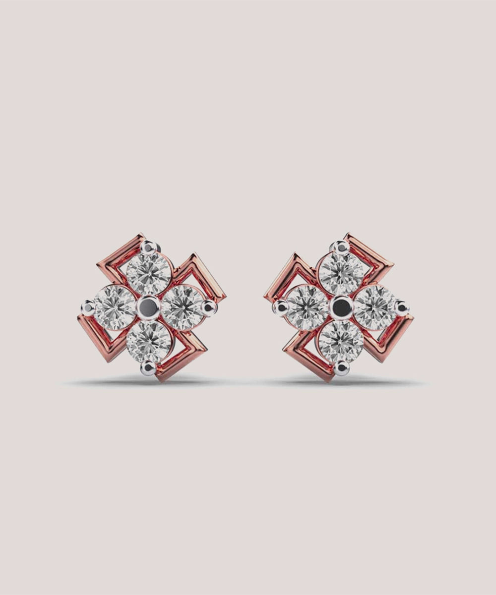 Solitaire Earrings For Women