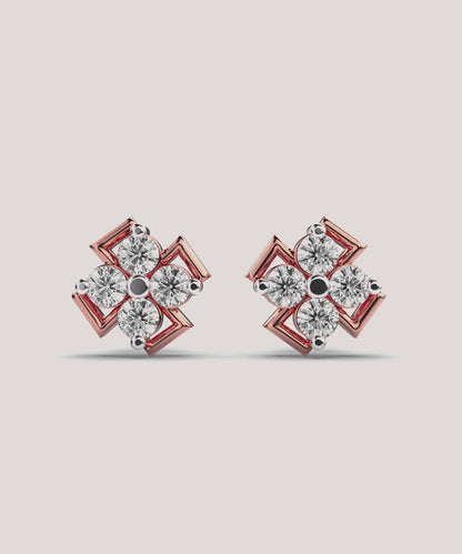 Solitaire Earrings For Women