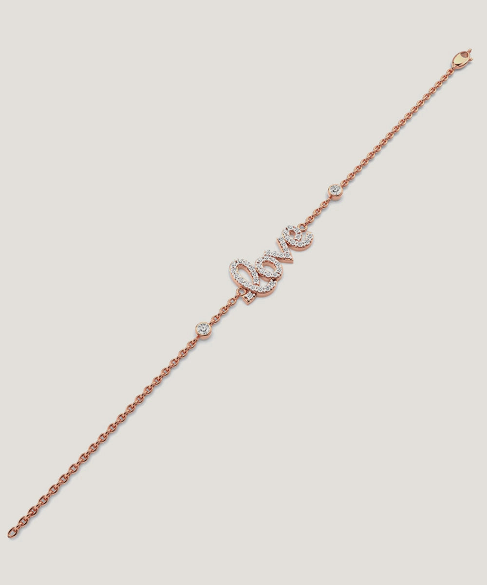 Women's Love Chain Bracelet