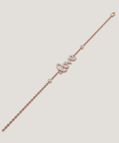 Women's Love Chain Bracelet