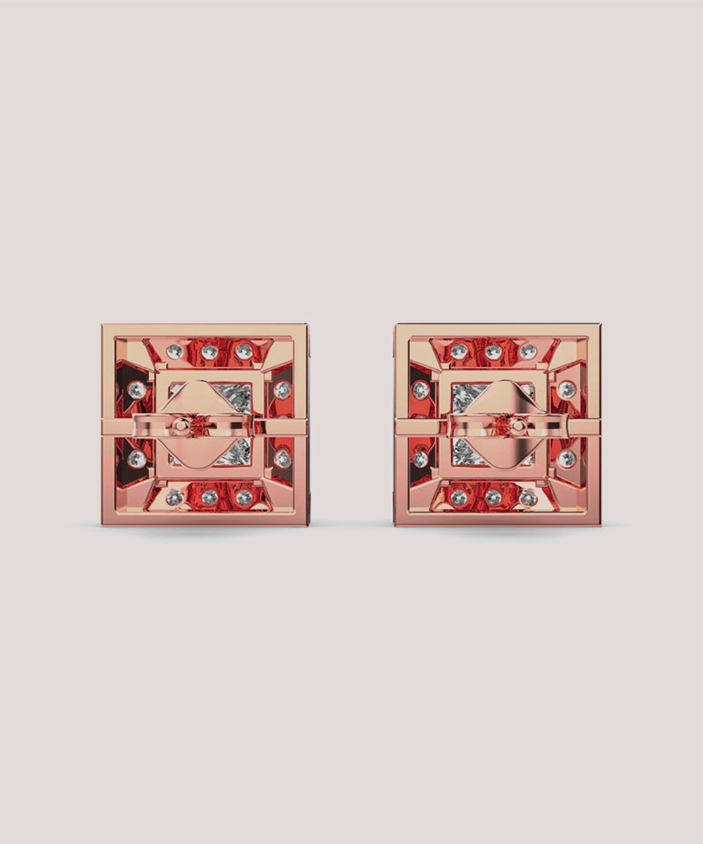 Metal Brass Cufflink For Men