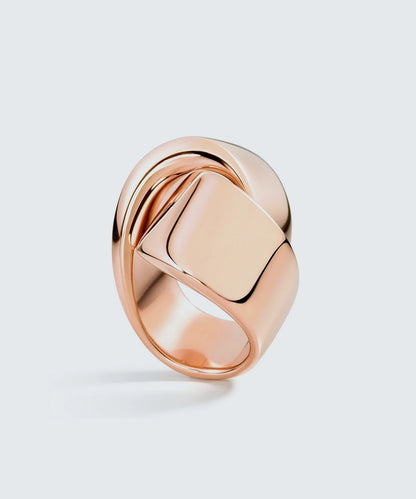 Classic Timeless Unisex Band Gold Ring