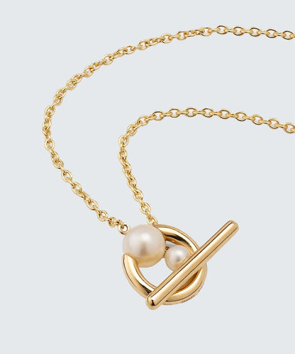 Pearl Pendant Link Chain