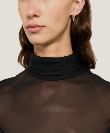 Wave Diamond Hoop Earrings