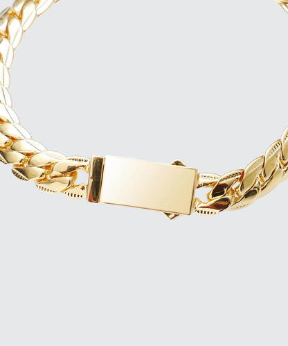 Men's Solid Chain Bracelet