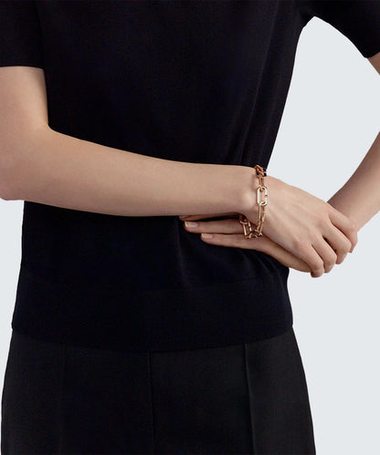 Classic Polished Finish Chain Bracelet