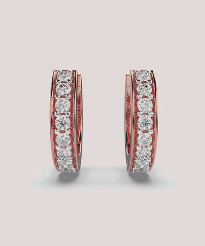 Unisex Casual Hoop Earrings