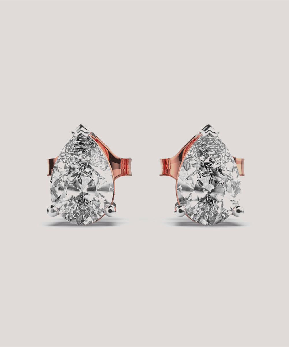 Moissanite Diamond Earring