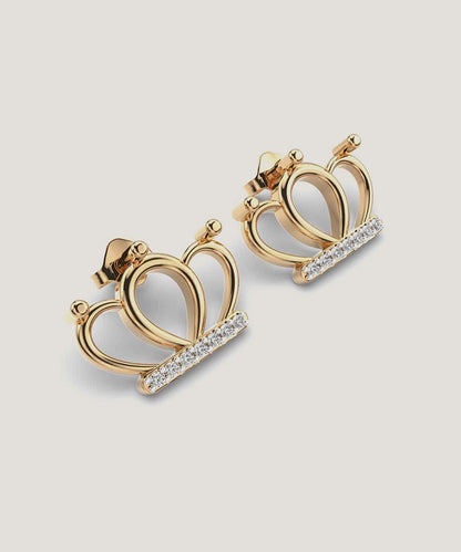 Rounded Crown Earrings