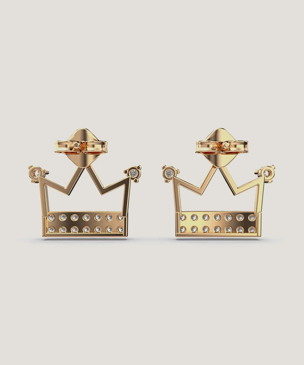 Crown Shape Earrings