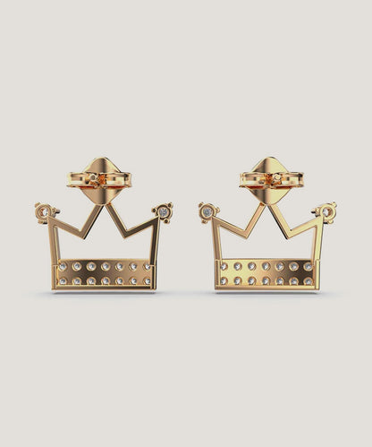 Crown Shape Earrings