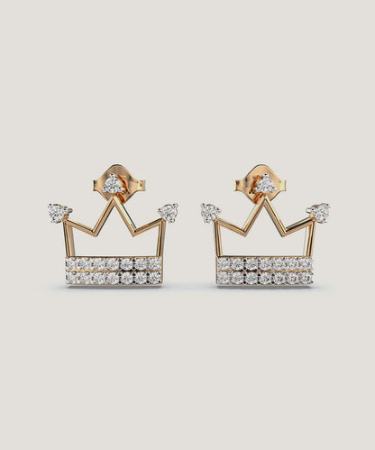 Crown Shape Earrings